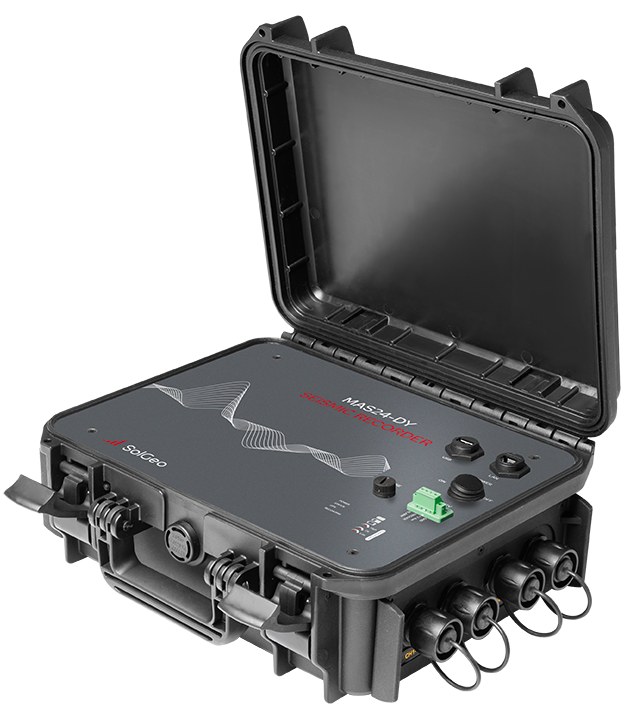 MAS 24DY portable seismic acquisition unit
